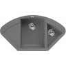 Мойка OMOIKIRI SAKAIME 105C-PL Tetogranit/платина 4993209